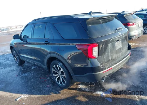 2022 Ford Explorer St-Line z USA, uszkodzony, nr VIN 1FMSK8KH7NGA96238